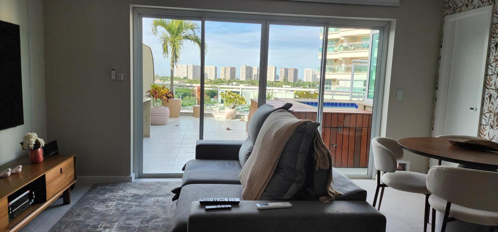 Apartamento Barra - Luxo, Piscina, Sauna E Automacao Río de Janeiro